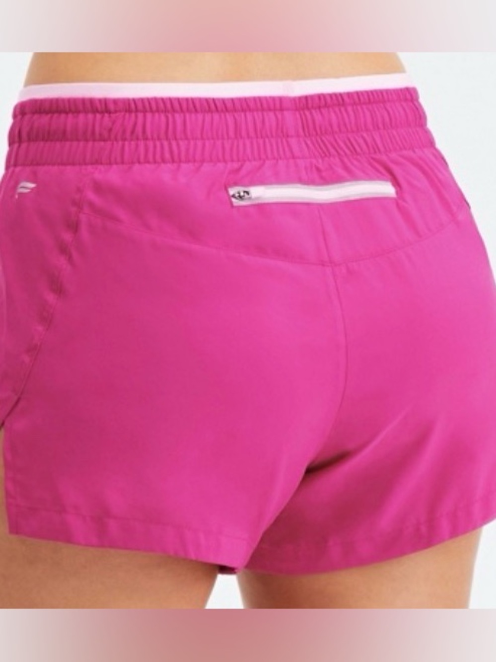 Fabletics Breathe Mid-rise Run Short in Very Berry, Sized Small